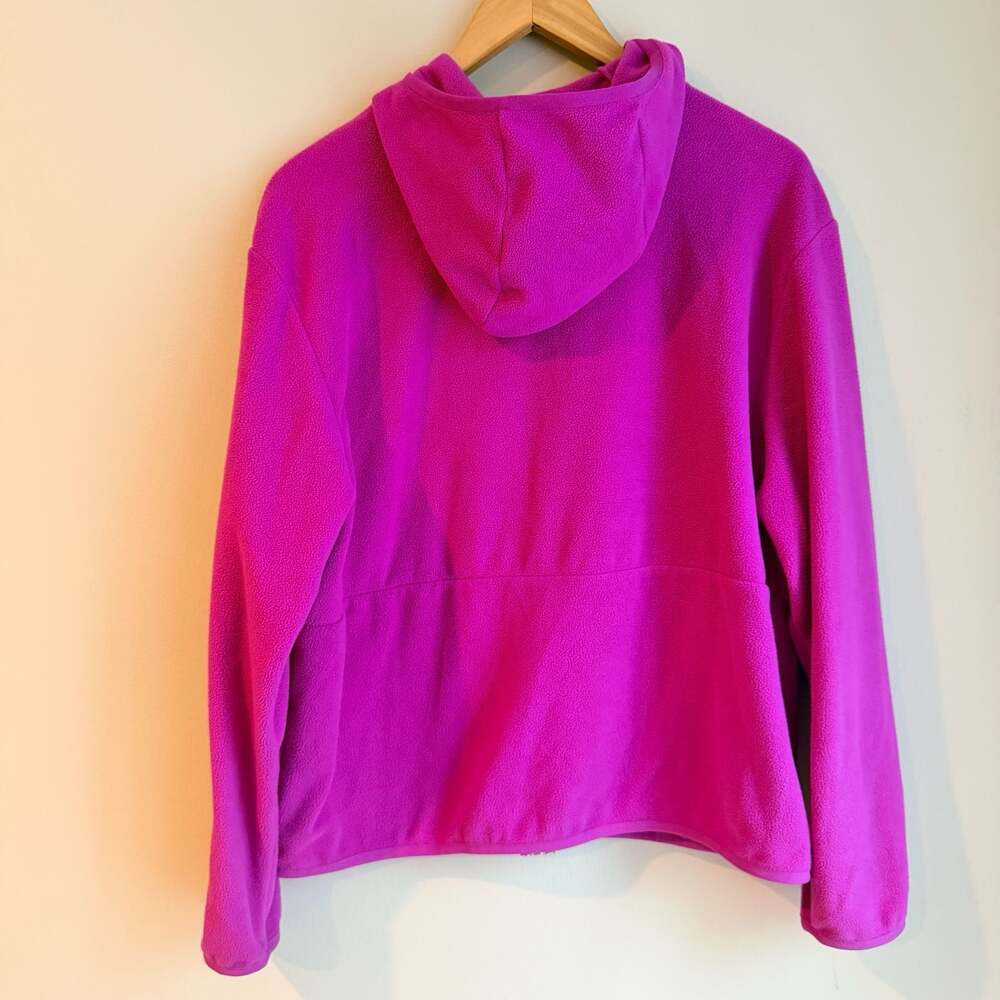 The North Face Women's Large Circular Design Glacier Full-Zip Fleece Hoodie in M - Picture 4 of 8